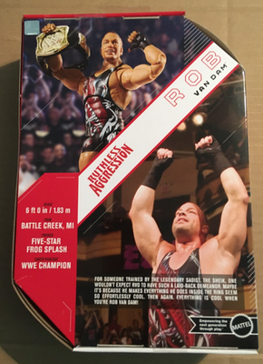 WWE Ultimates Rob Van Dam Action Figure Ruthless Aggression