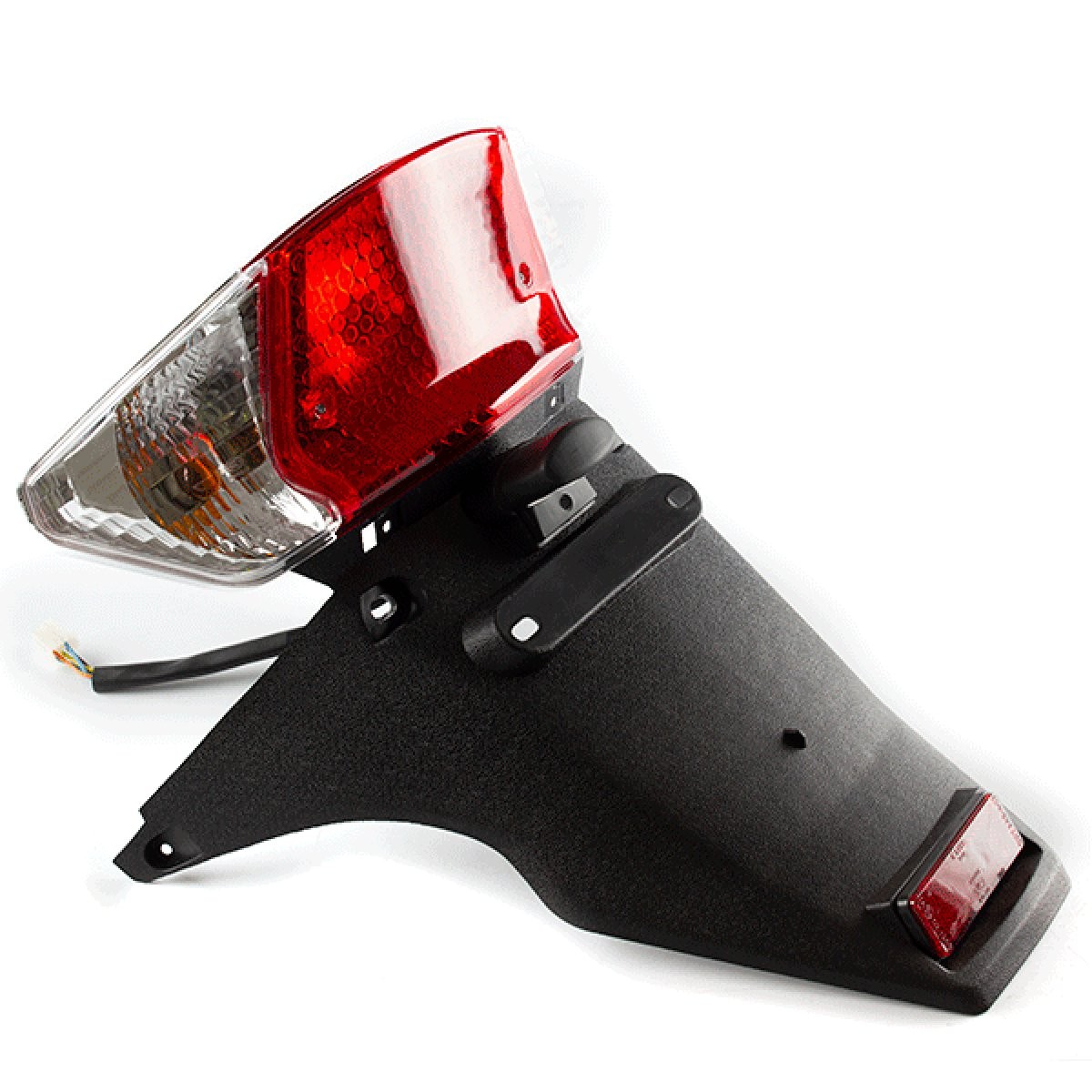 Tail Light Assembly for ZN125T-8F Incandescant Black Scooter Rear Light Assembly