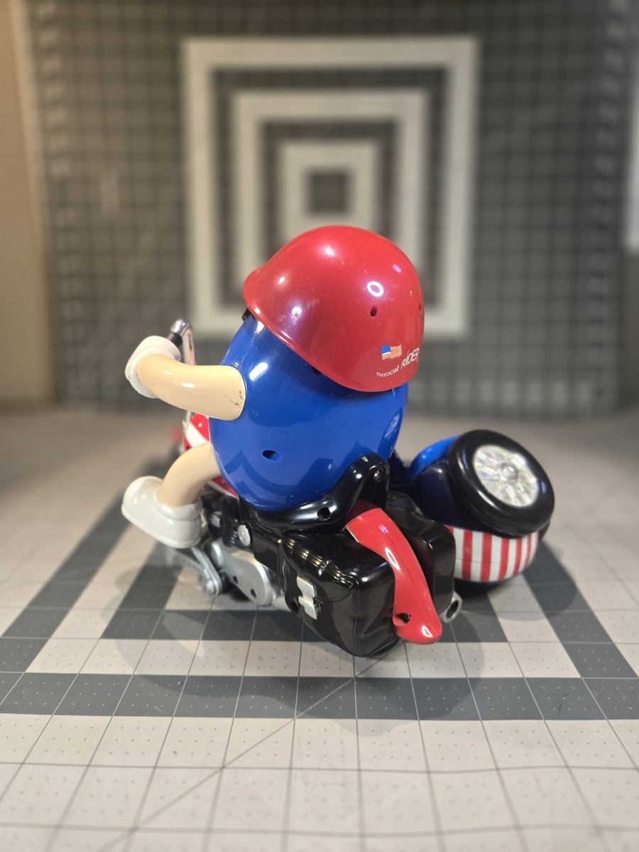 M&M Peanut Character Freedom Rider Motorcycle Sidecar Patriotic