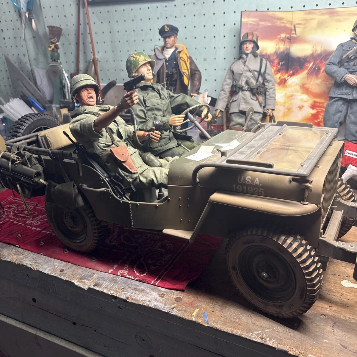 21st Century Toys Jeep 1:6 Military & Adventure Action Figures for