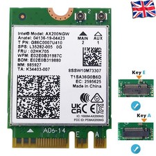M.2 Wireless Network Card 802.11ax Bluetooth 5.2 Adapter Module AX200NGW WiFi