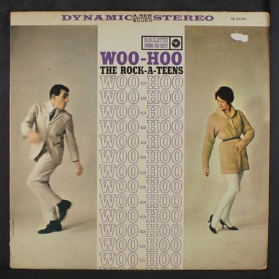 ROCK-A-TEENS: Woo-Hoo Roulette 12'' LP 33 UPM