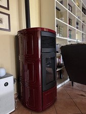 MCZ Stufa Pellet Confort Air 12 KW Ceramica bordeaux