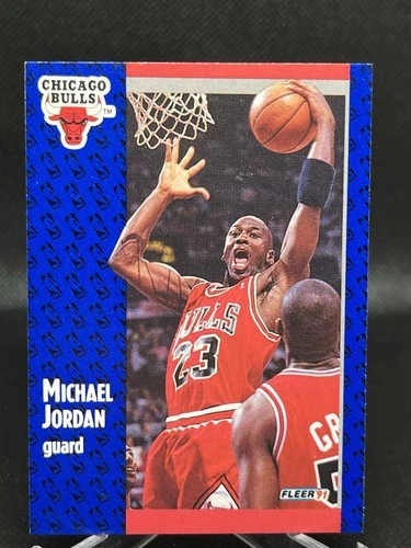 Michael Jordan 1991-92 Fleer #29 Chicago Bulls