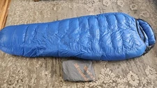 Western Mountaineering Puma SMF -25f Sleeping Bag, 6'6", Left Zip EXCELLENT 