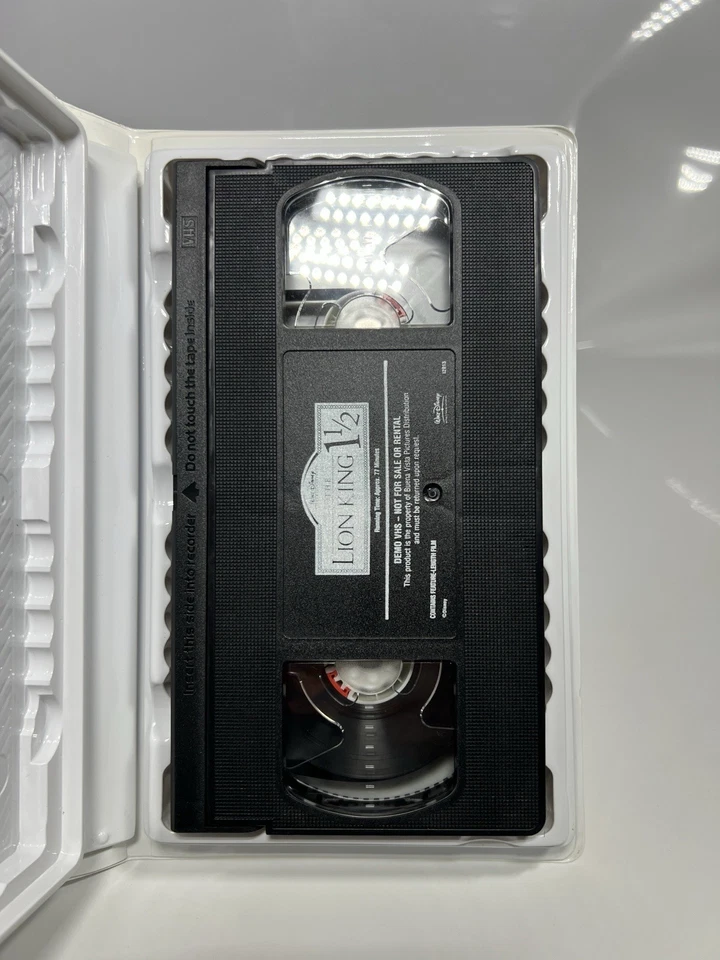 The Lion King 1 1/2 VHS - Demo Tape Promo Screener Clamshell Disney - Image 4 of 4
