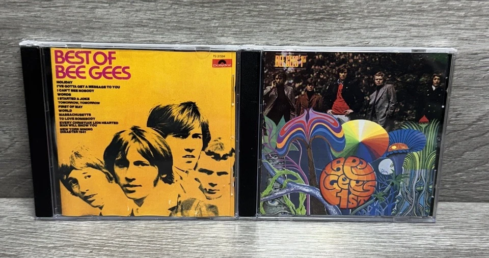 1st & Best Of The Bee Gees NICE💿💿! HEAVY WEAR! CD Bundle Lot Foto 4 de 4