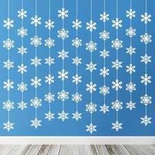 Snowflake Garland Hanging Decorations