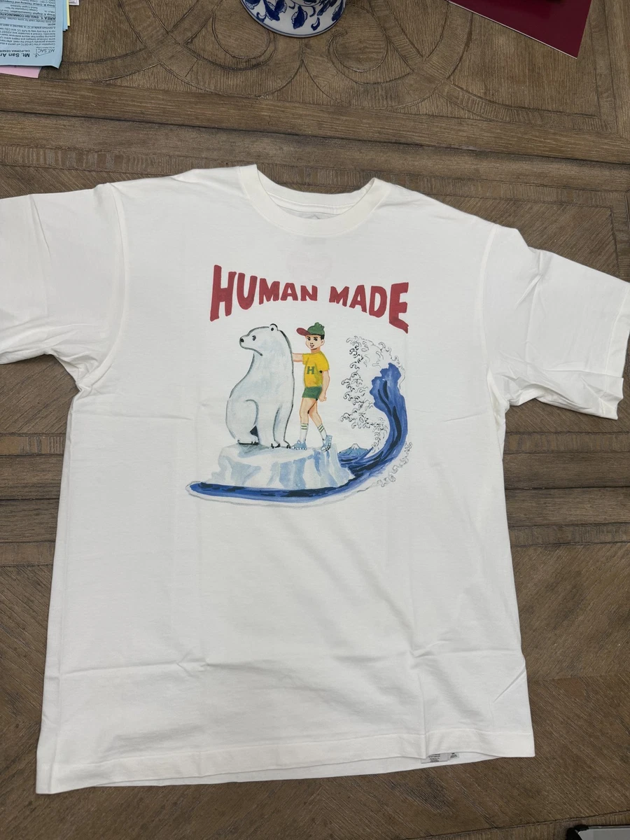 HUMAN MADE White T-Shirts for Men for sale | eBay