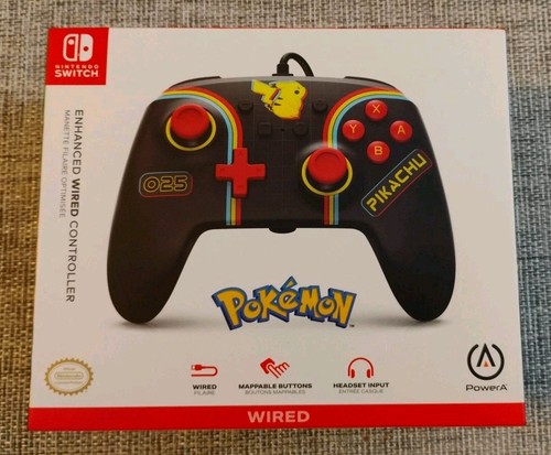 Nintendo Switch Enhanced Wired Controller (Pokemon) - Picture 1 of 4