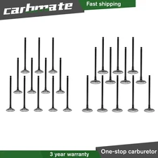 For 01-15 Honda Acura 3.2-3.7L V6 VTEC SOHC 24v US Exhaust and Intake Valves