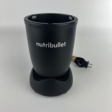 Nutribullet NB201 Pro 900 Watt Blender Black BASE ONLY Tested Working RARE COLOR