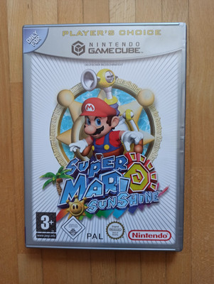 Nintendo Gamecube Super Mario Sunshine mit Anleitung Mario Spiel