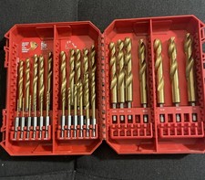 Milwaukee Tool SHOCKWAVE Impact Duty RED HELIX Titanium Drill Bit Set ‐ 2