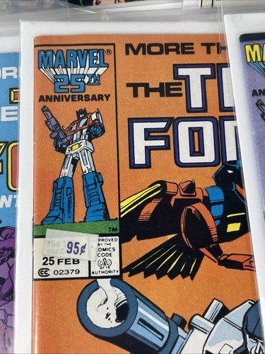 Transformers #20-#28 All Newsstands Marvel Comics used 1980's - Picture 4 of 24