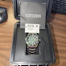 Citizen Promaster Automatic Dive Watch, NY0121-50X Green Dial, 41MM