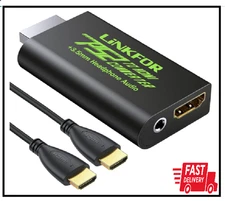 Linkfor PS2 to HDMI Converter for Sony Playstation 2 PS2 to HDMI Adapter with 3.