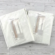 NWT JCP Home Lisette Scarf Valance Lisette 60” x 216" Cool White