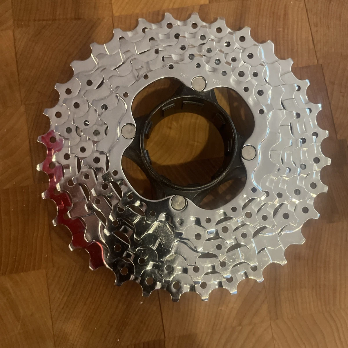 Lot De Pignons Cassette Shimano Uniglide Vintage – 11 Pièces Avec écrous De Verrouillage