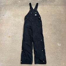Carhartt Overalls R01-M 102776-001 Double Knee 38x30 Black Workwear