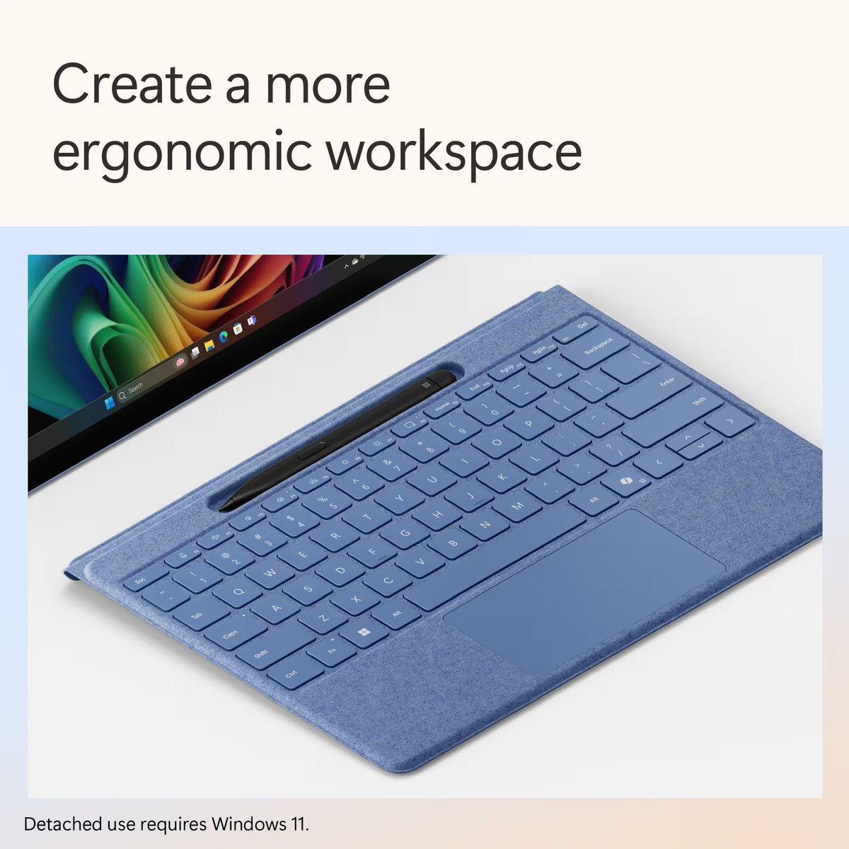 Microsoft - Surface Slim Pen (2nd Edition) and Pro Flex Keyboard