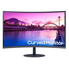 Samsung 27-Inch S39C FHD 75Hz 1000R Curved Monitor Black Dark Blue Gray 