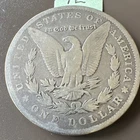 Morgan Silver Dollar $1 Coin 1878 Circulated 0.9 Fineness Silver