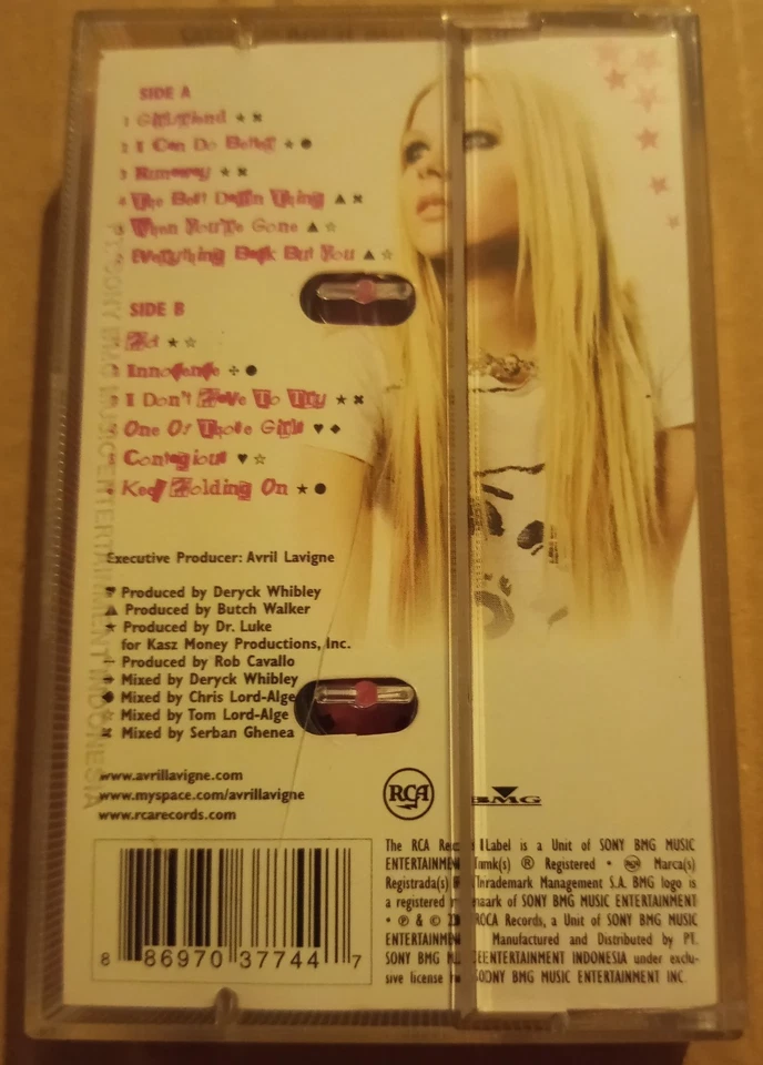 Avril Lavigne: The Best Damn Thing [Cassette, 2007] (Like New) [Rare & OOP] - Image 3 of 4