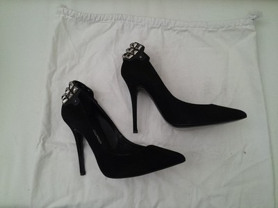 Gipsy for Balmain Wildleder Pumps mit Nieten Gr.39 Neu