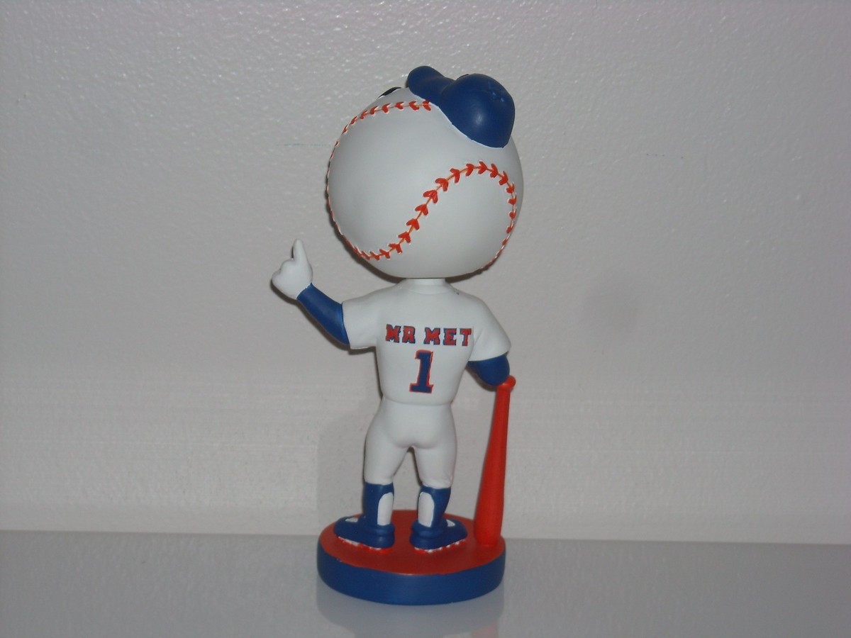 MR. MET New York Mets Mascot Bobble Head 2003 Credit Card