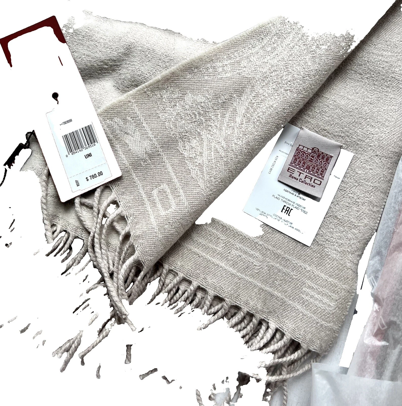 Paisley Jacquard Blankets & Throws