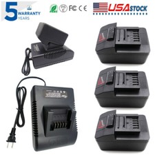 18V Battery / Charger For Snap on CTB8185 CT8850 CTB8187 CT7850 7185 4Ah CTC720