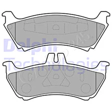 DELPHI Disc Brake Pad Set For MERCEDES W163 98-05 1634201420