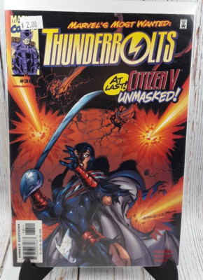 THUNDERBOLTS #38 Marvel Comics 2000 1st Appearance of Jack Munroe as Scourge