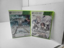 2 NEW GAME LOT RPG'S Record of Agarest War Zero & EL SHADDAI for XBOX 360