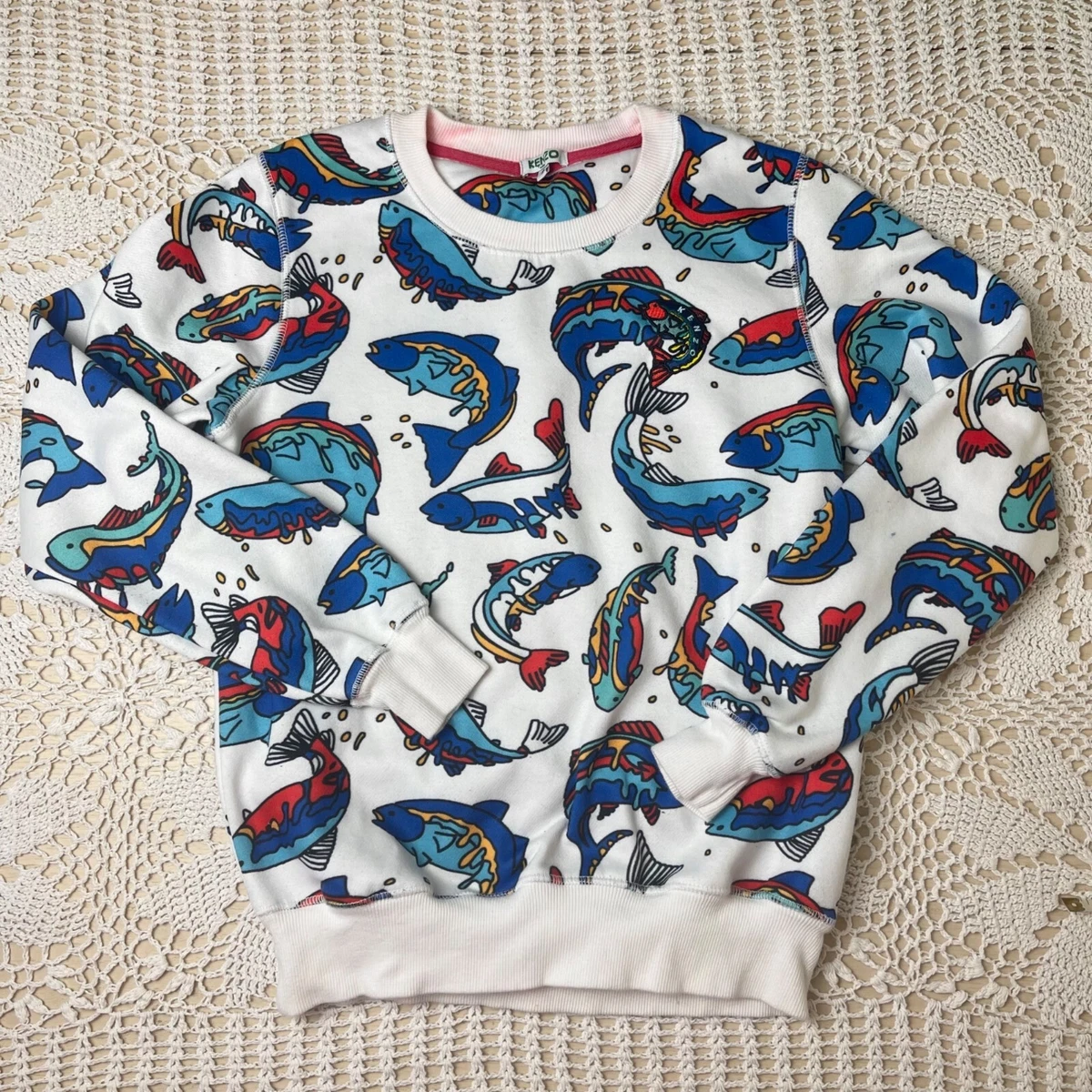 Kenzo best sale fish sweatshirt