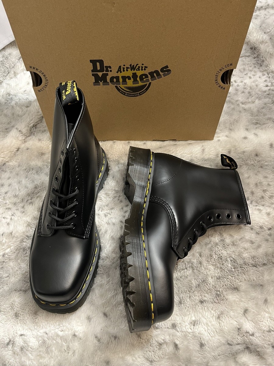 ゆ*き様 Dr. Martens 1460 BEX SQUARED 8EYE B DR. MARTENS 1460 BEX SQUARED TOE LEATHER LACE UP BOOTS MSRP