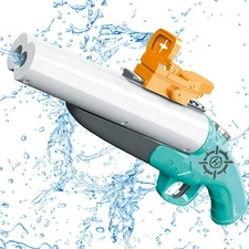 Electric Water Gun Adult Kids Rechargeable Squirt Gun Birthday Beach Pool Party