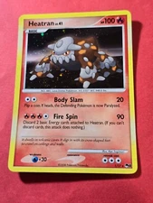 2008 Pokemon Organized Play Series 8 #1 Heatran, Holo, R, cd22