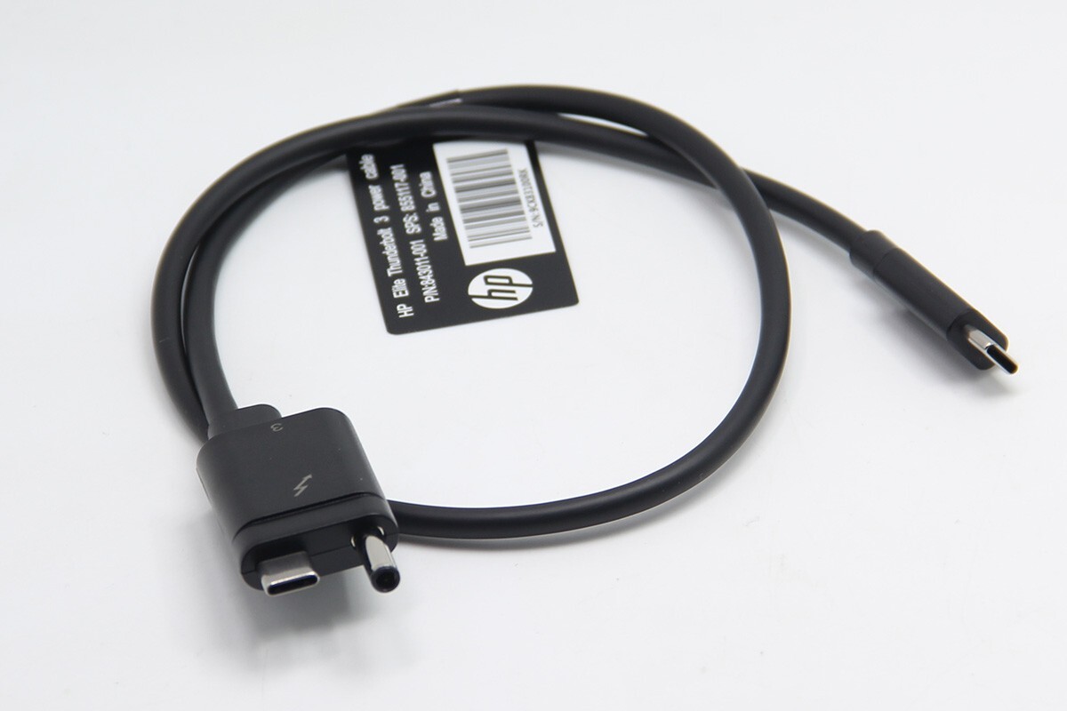 Cavo Thunderbolt 3: Estremità Personalizzata (AC USB Type-C A USB Type-C) Per HP Numero Parte: 843011-001 - Foto 3