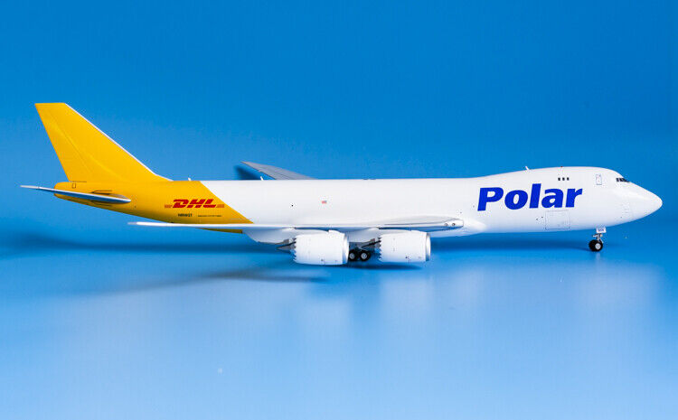 JC Wings Polar Air Cargo for Boeing 747-8F N858GT 1/400 DIECAST plane  Pre-built