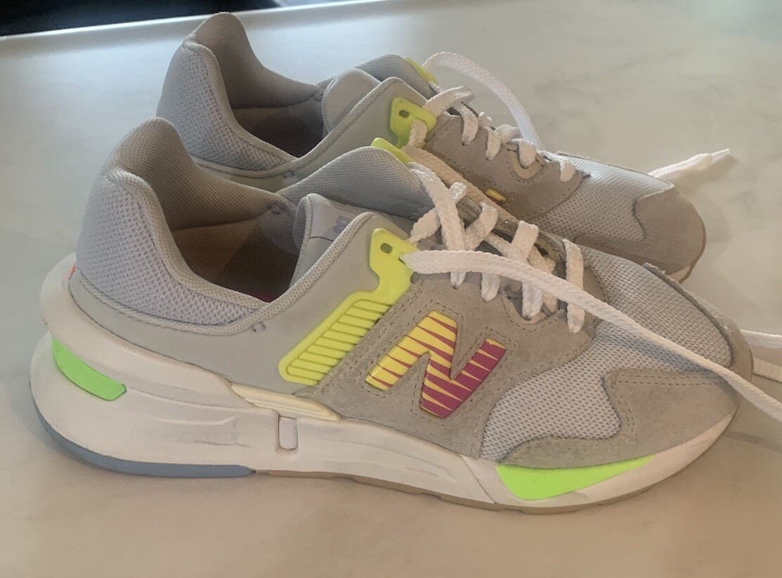 NEW BALANCE 997 Sport Womens Size B WS997SNC Multi Color Suede