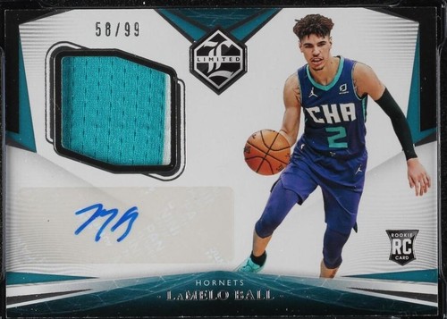 2020-21 Panini NBA Hoops LAMELO BALL Rookie Ink AUTO RC SSP #RI