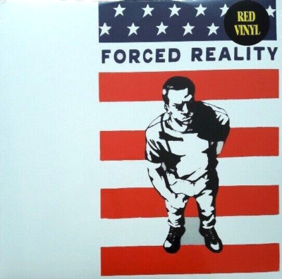 FORCED REALITY S/T LP Oi! STREET PUNK ROCK Reissue LIMITED RED VINYL Boot Boy