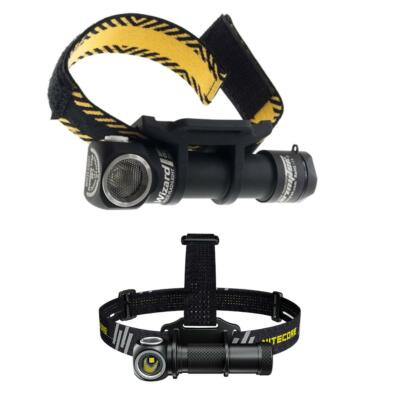 Value Bundle: Armytek Wizard Pro v3 XHP50 (NW) Headlamp w/UT32 Compact Headlamp