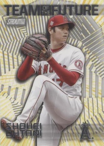 SHOHEI OHTANI Topps Stadium Club TEAM OF THE FUTURE #TOF-17 Insert
