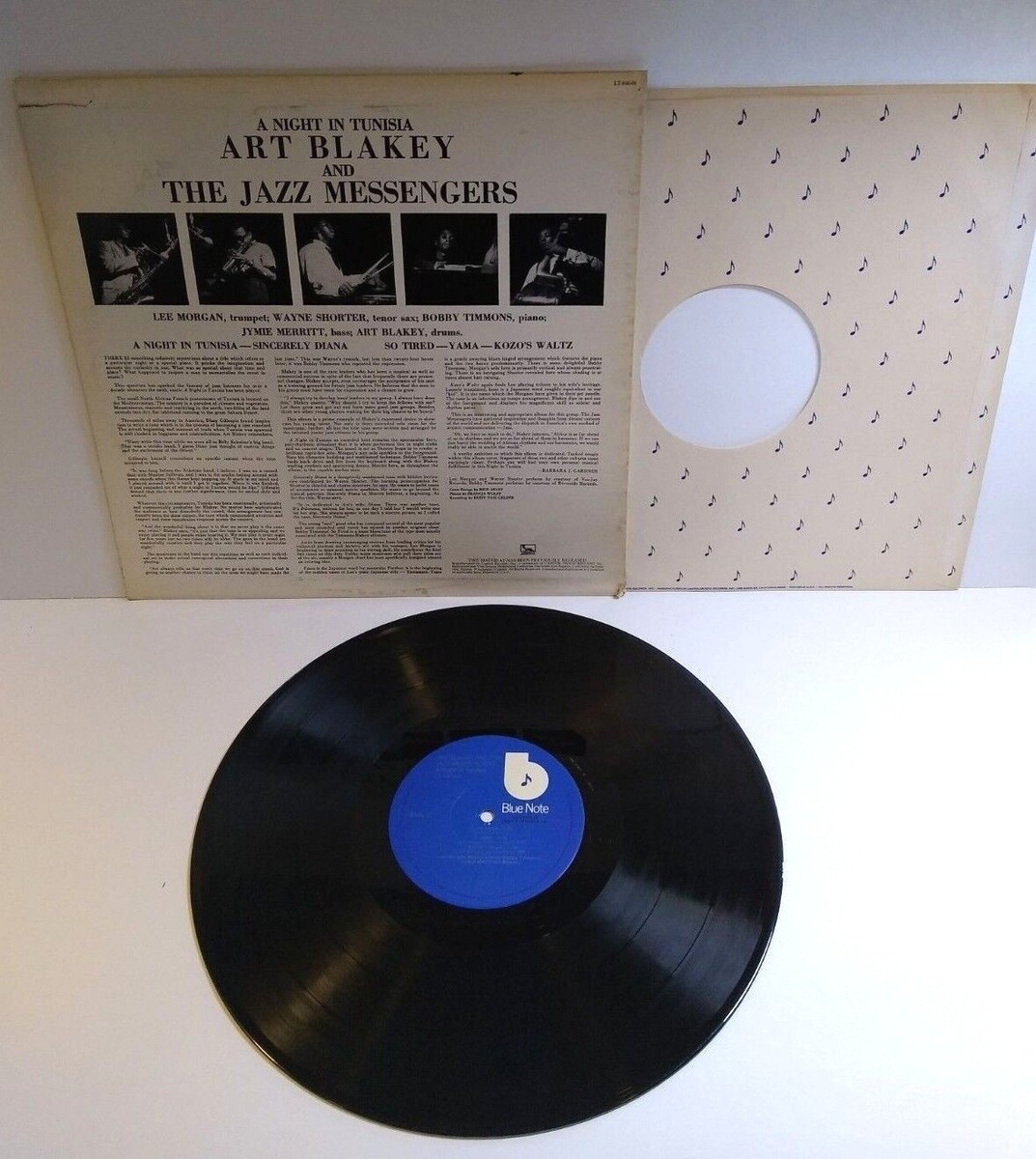 米LP Art Blakey A Night In Tunisia BST84049 BLUE NOTE /00260 Art Blakey & The Jazz Messengers - A Night In Tunisia: Vinyl