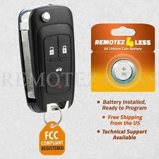 For 2010 - 2019 GMC Terrain Remote Flip Key - 4B Trunk
