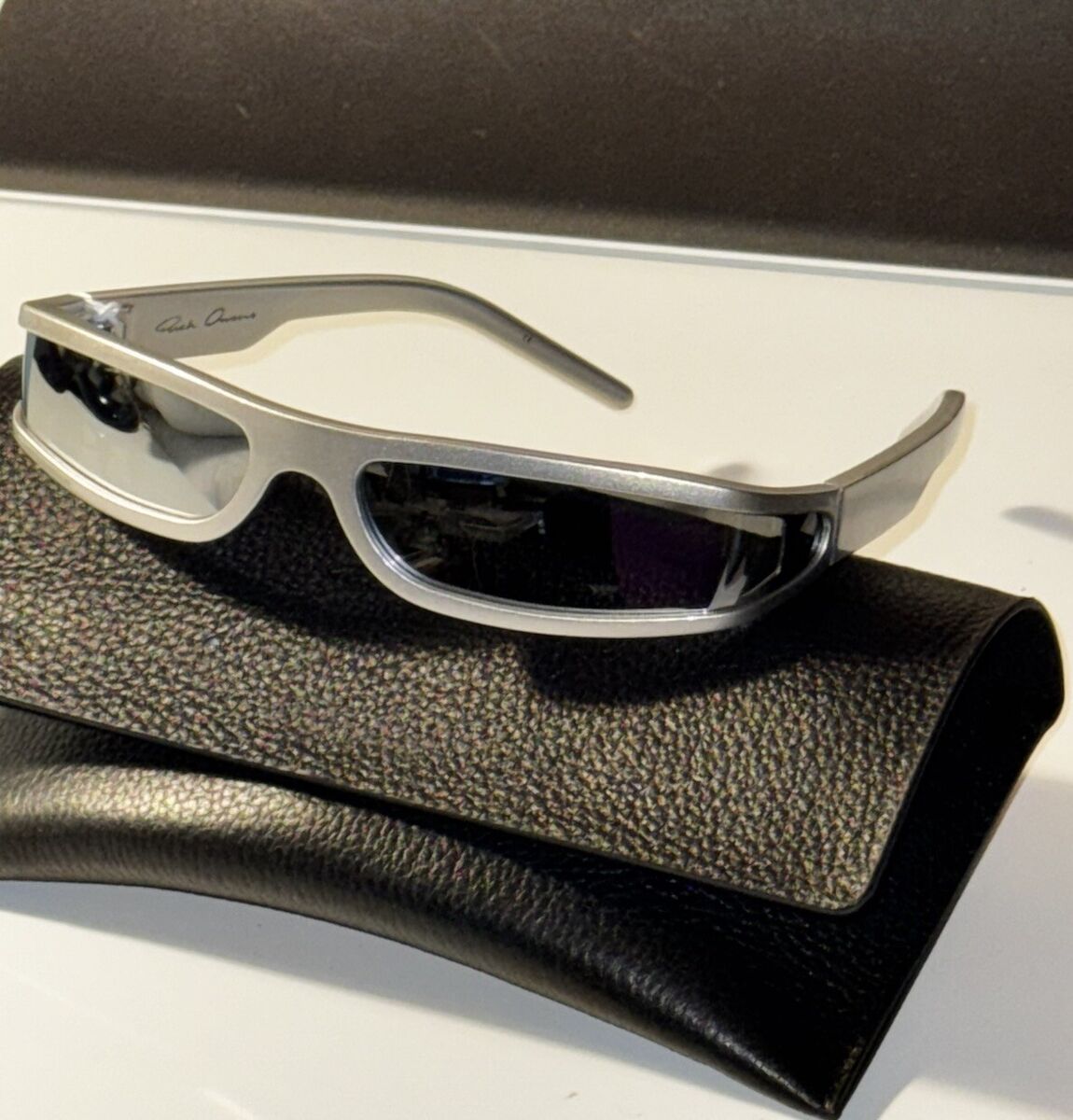 Rick Owen's Sunglasses Fog Silver Unisex | eBay Rick Owen's Sunglasses Fog Silver Unisex | eBay
