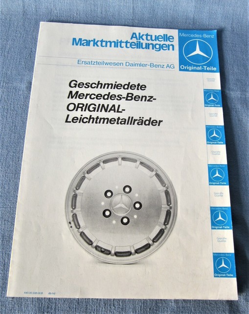 Prospekt Kamai Spoiler Zubehor 1985 Mercedes Benz Audi Opel Vw Golf Bmw 3er Ford Ebay